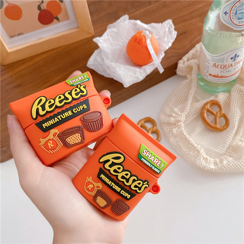 Coque AirPods Pro chocolat au lait (compatible Apple)