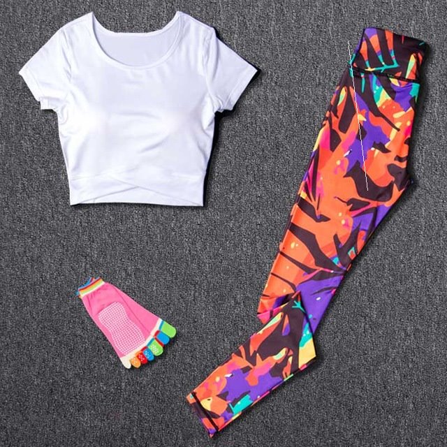 Ensemble yoga sport femme