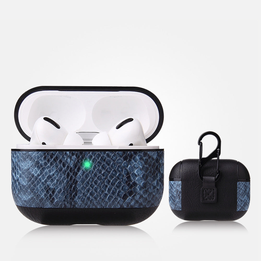 Étui en cuir AirPods Pro (compatible Apple)