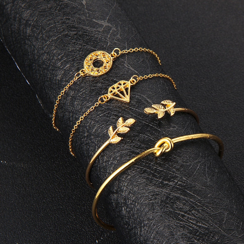 Bracelet jonc à breloques Tocona