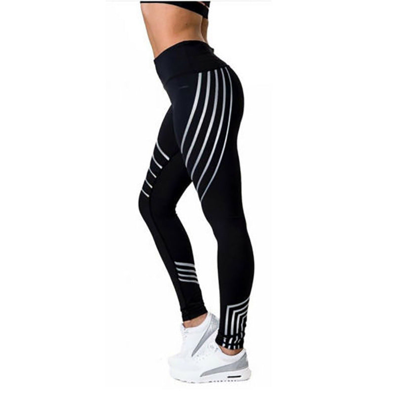 Pantalon de yoga réfléchissant