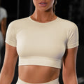 Ensemble de sport de yoga sans coutures pour femme