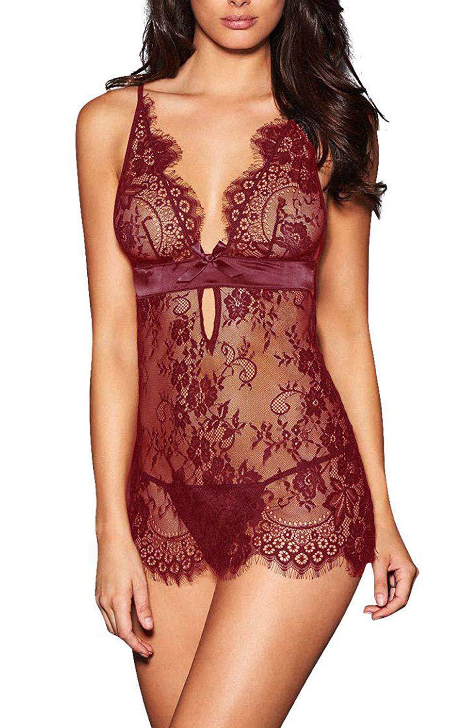 Sous-vêtements pyjamas pour femmes adultes siamoises