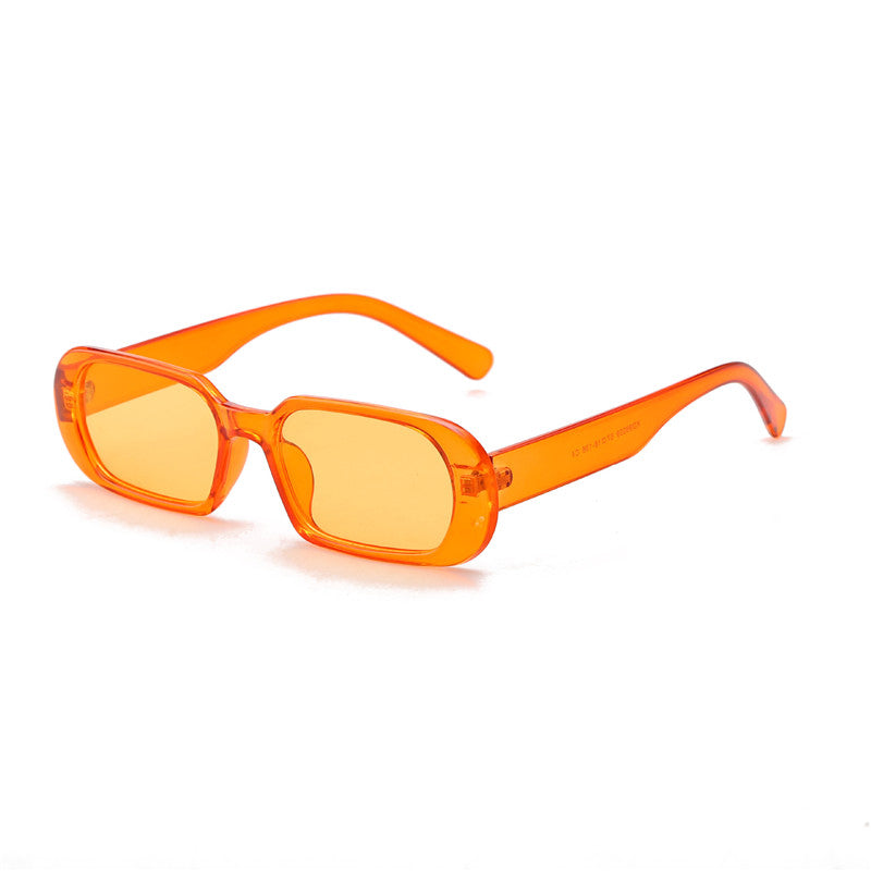 Lunettes de soleil carrées rétro mode