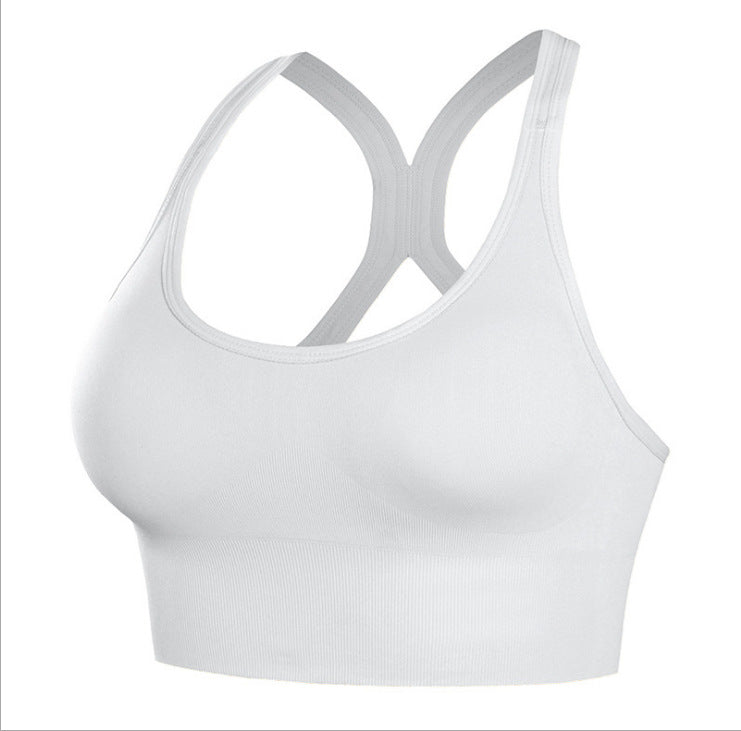 Brassière de sport sans couture femme