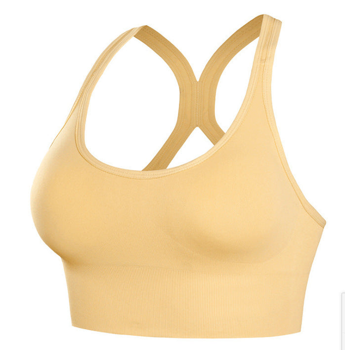 Brassière de sport sans couture femme