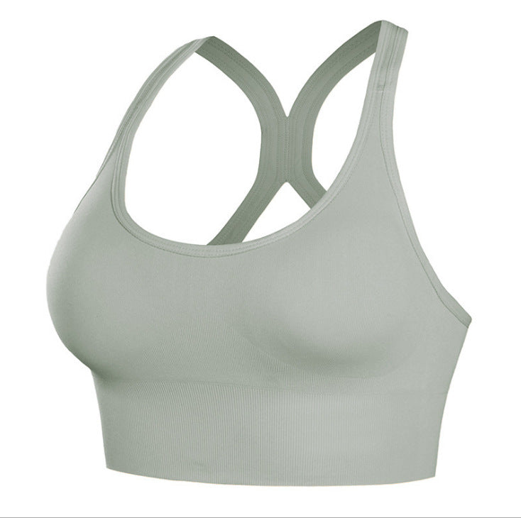 Brassière de sport sans couture femme