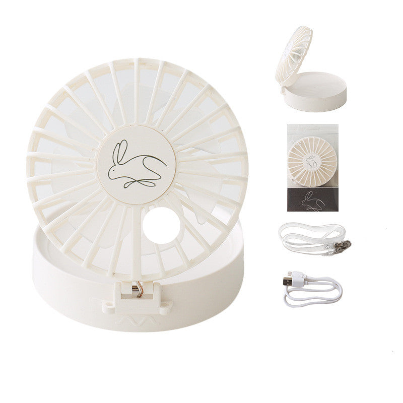 Mini ventilateur pliable rétro