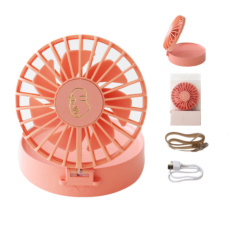 Mini ventilateur pliable rétro