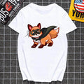T-shirt femme Harajuku imprimé renard mignon