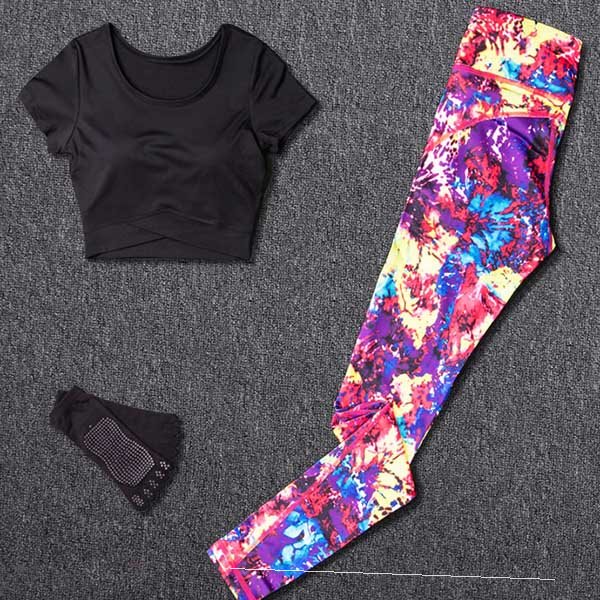 Ensemble yoga sport femme