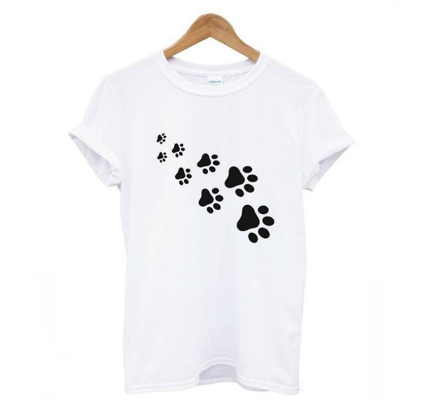 T-shirt patte de chat