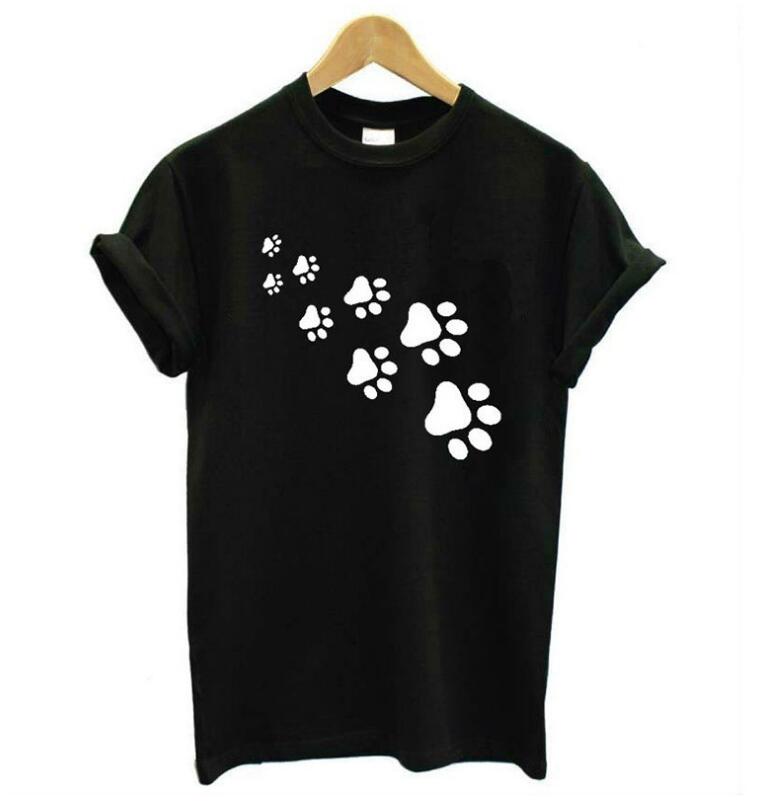 T-shirt patte de chat