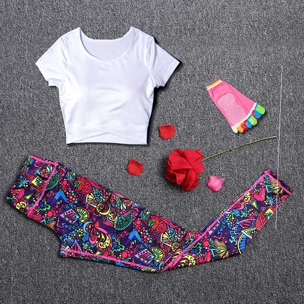 Ensemble yoga sport femme