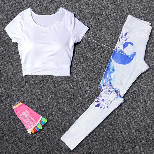 Ensemble yoga sport femme