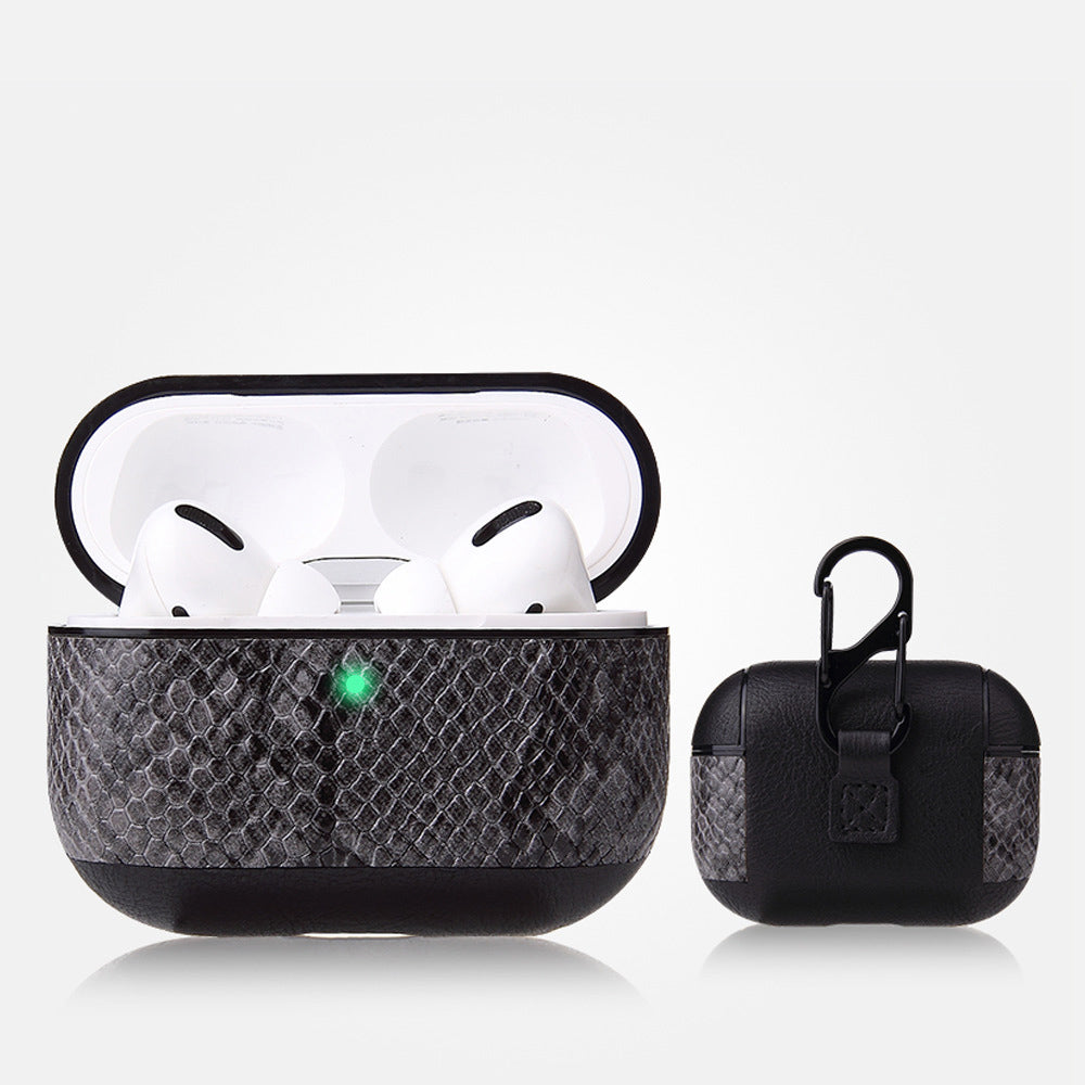 Étui en cuir AirPods Pro (compatible Apple)