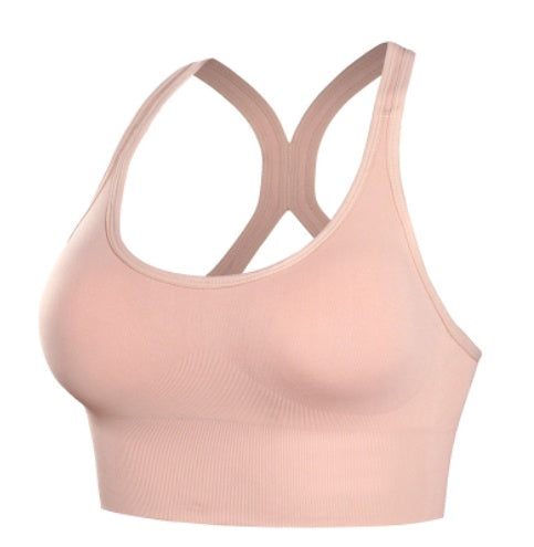 Brassière de sport sans couture femme