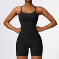 Combinaison de yoga gainante et galbe-fesses