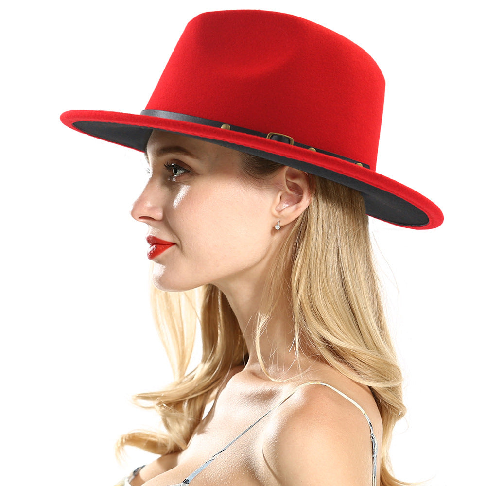 Chapeau en Laine De Fedora