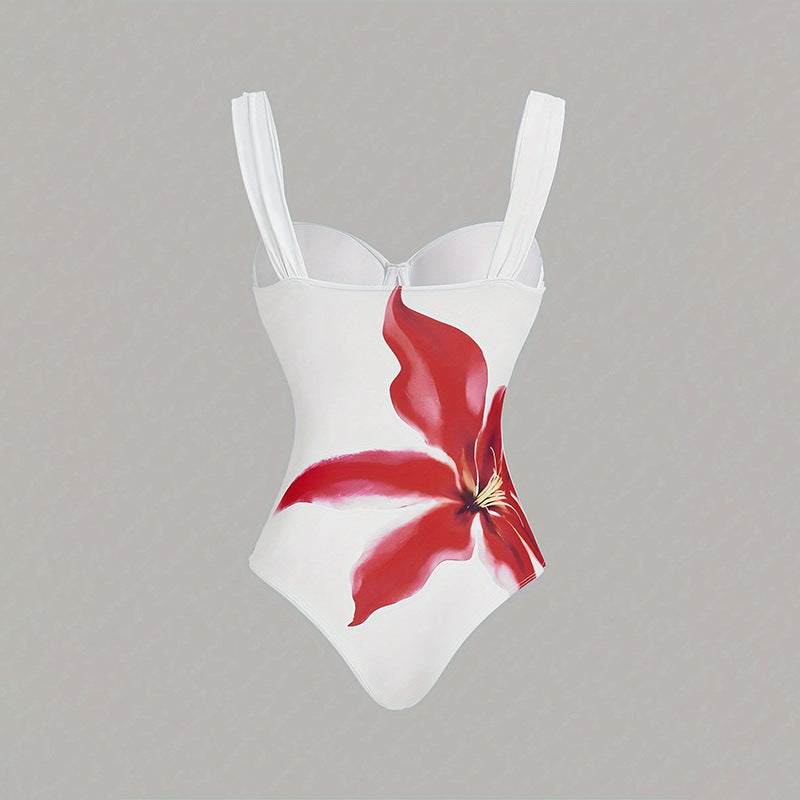 Maillot de bain bikini bretelle imprimé sexy