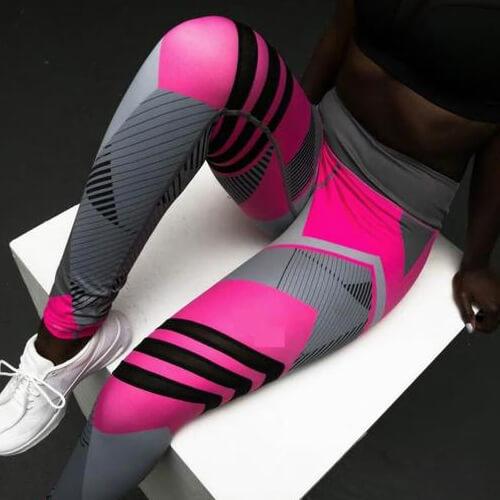 Pantalon de yoga réfléchissant