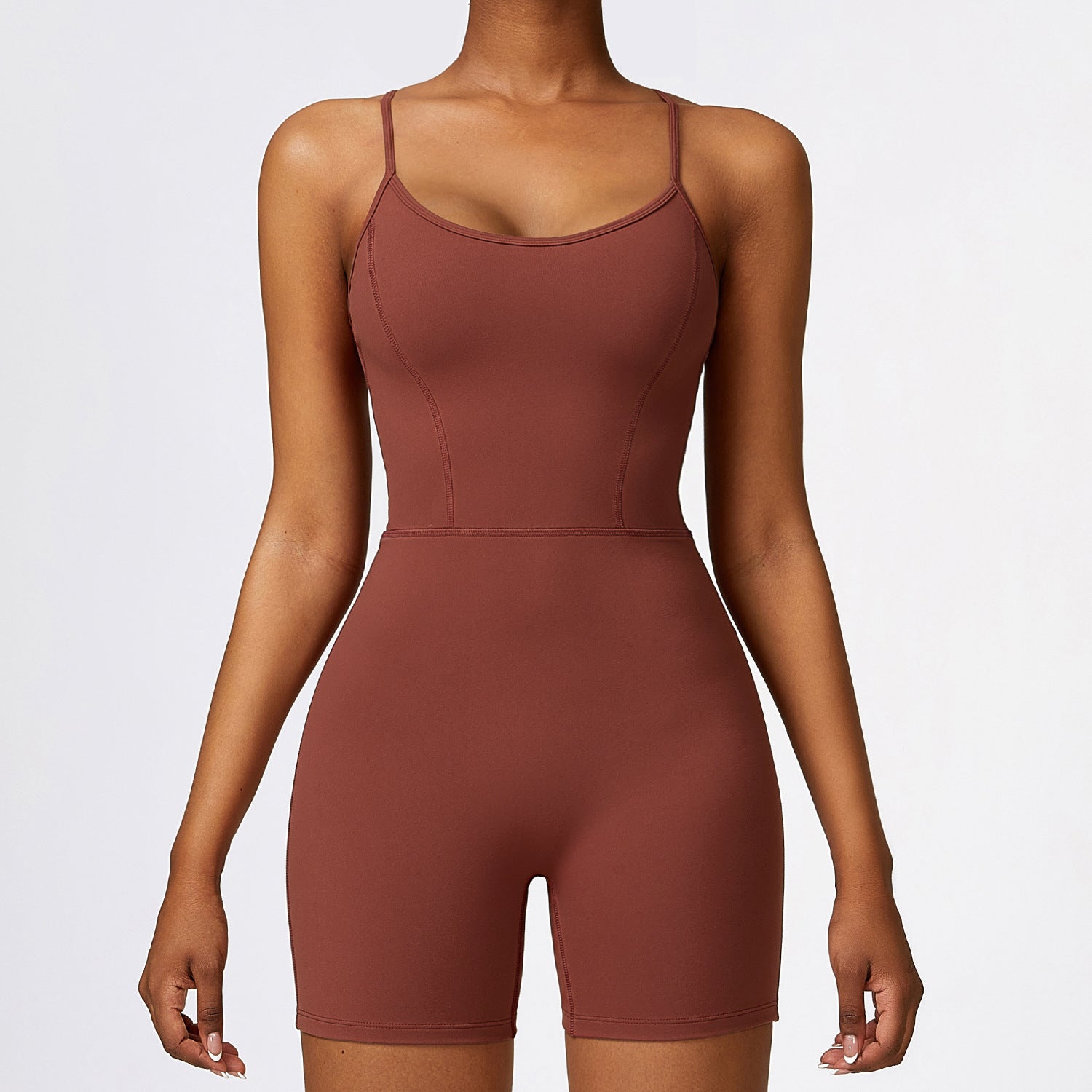 Combinaison de yoga gainante et galbe-fesses