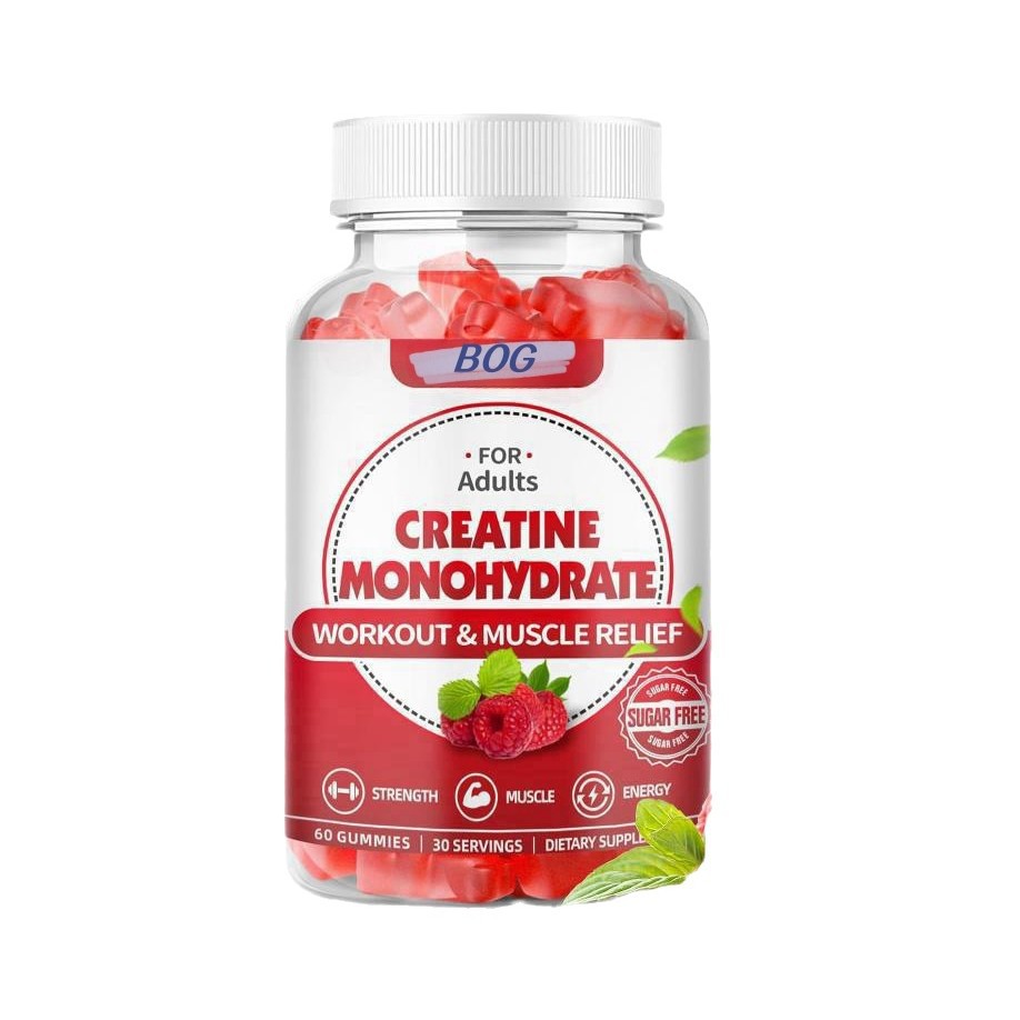 Gummies créatine monohydrate énergie longue durée