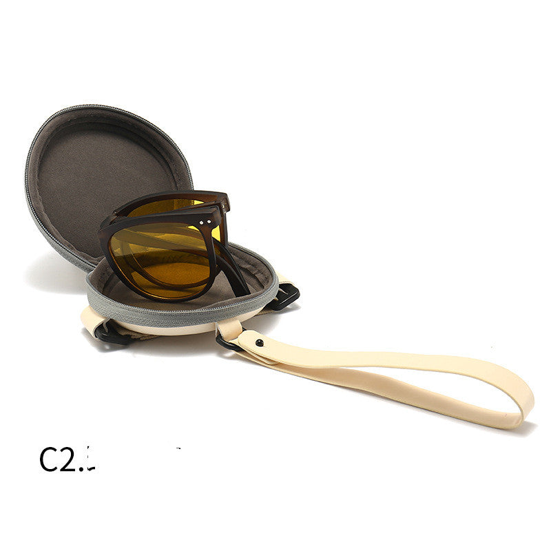 Lunettes de soleil pliables polarisées femme