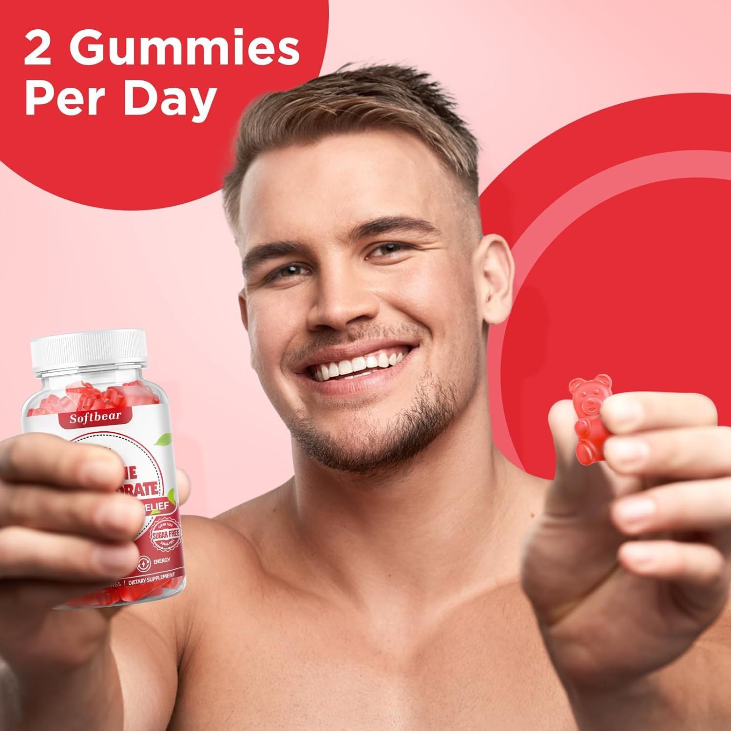 Gummies créatine monohydrate énergie longue durée