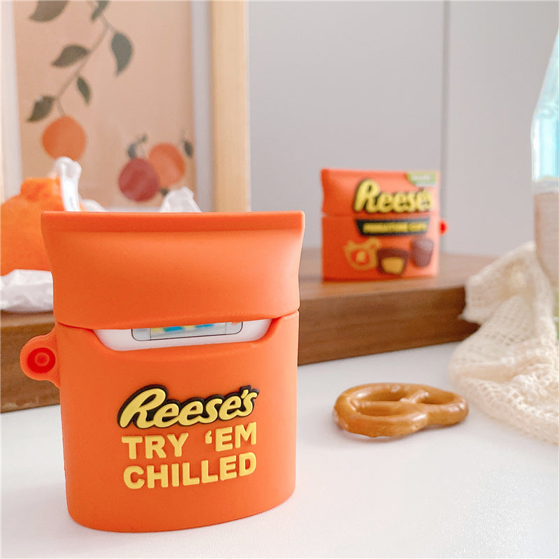 Coque AirPods Pro chocolat au lait (compatible Apple)