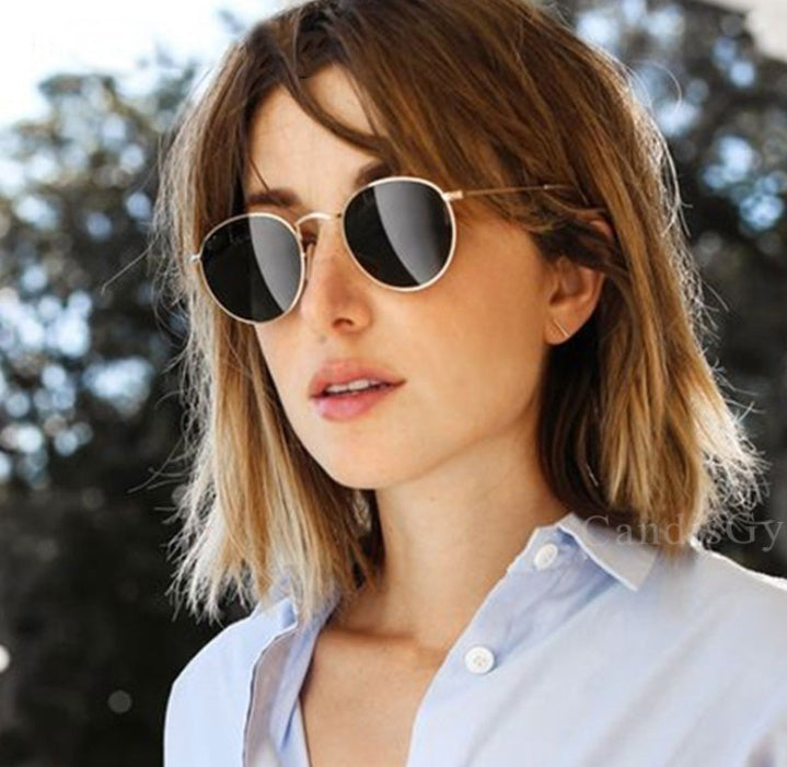 Lunettes de soleil rétro femme