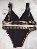 Bikini de plage tissé à la main