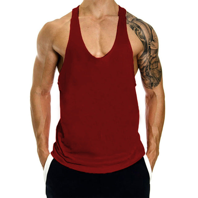 Débardeur de fitness musculation homme