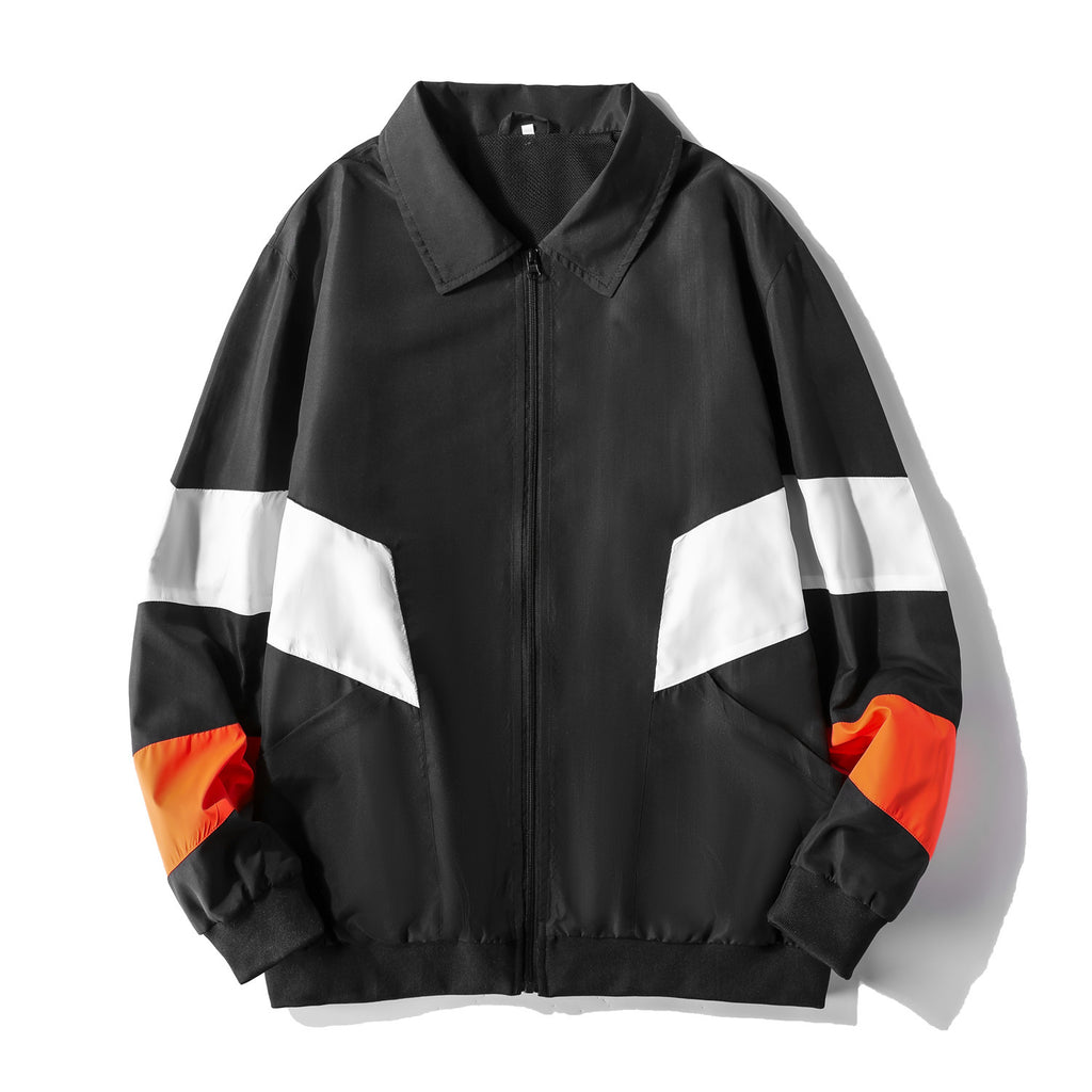 Veste baseball oversize homme