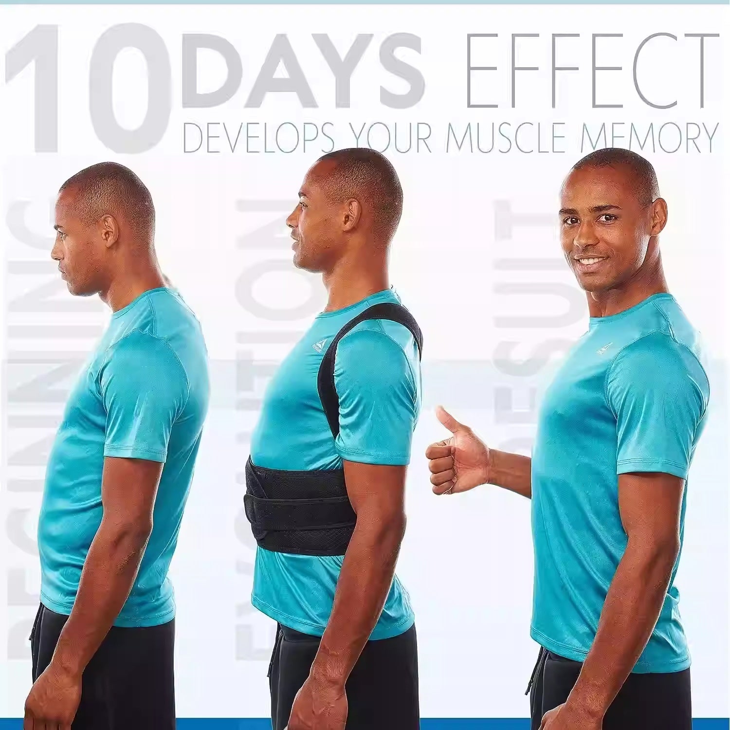 Correcteur de posture unisexe