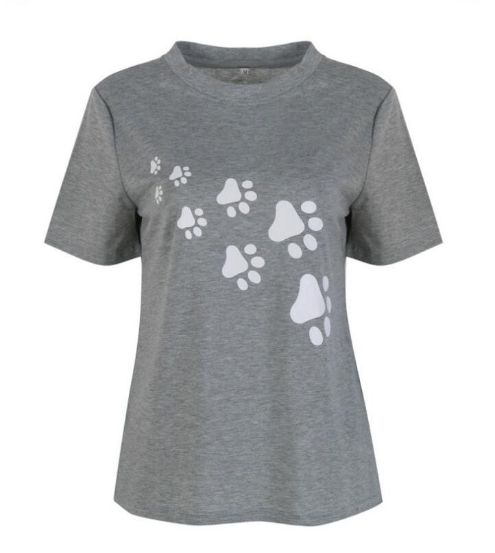 T-shirt patte de chat