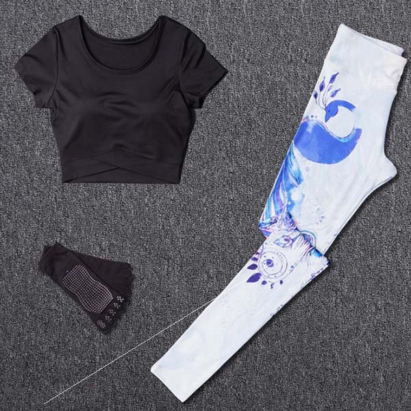 Ensemble yoga sport femme