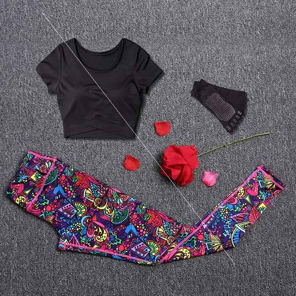 Ensemble yoga sport femme