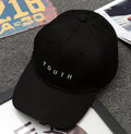 Unisexe Lettre Imprimé Solide Caps Hommes Femmes Anneau Hip Hop Casquette de baseball Coton Snapback Chapeau