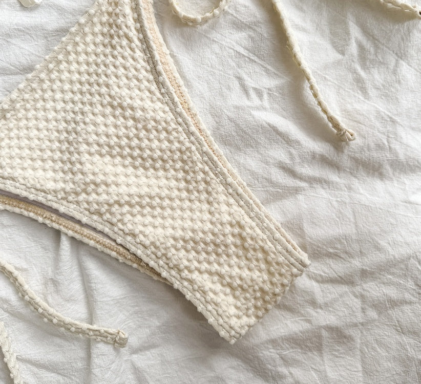 Bikini halter lacé femme pour la plage