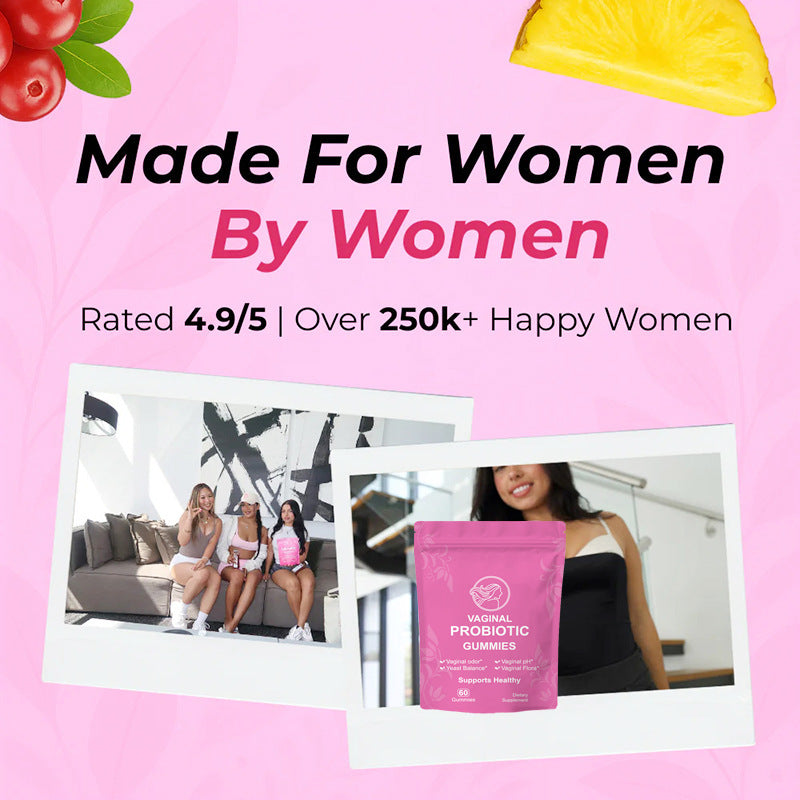 Gummies probiotiques pour femmes
