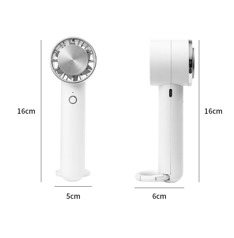 Petit ventilateur rechargeable USB avec crochet