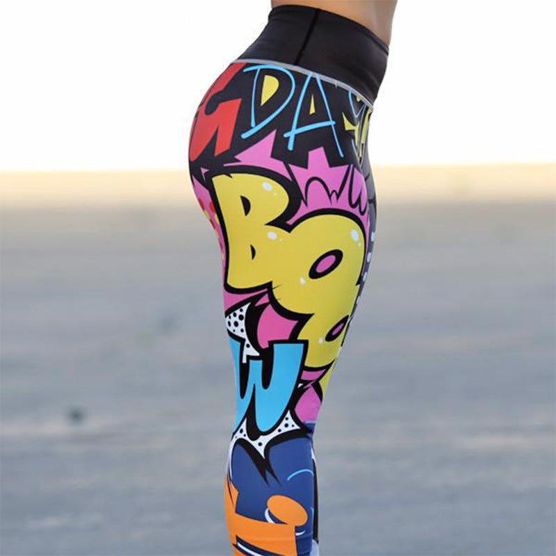 Legging de sport slim femme pour yoga et running