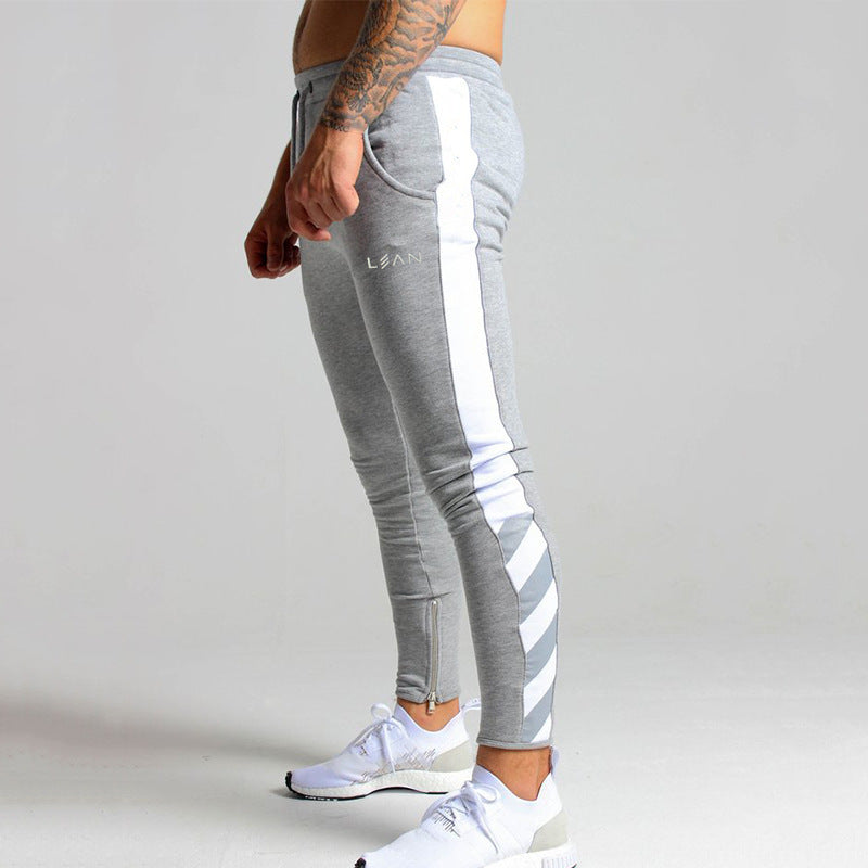 Pantalon slim de running casual sport homme