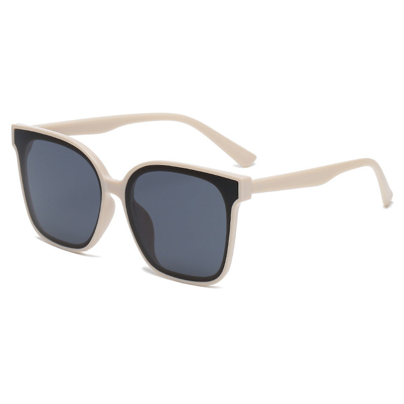 Lunettes de soleil rétro simples tendance mixte
