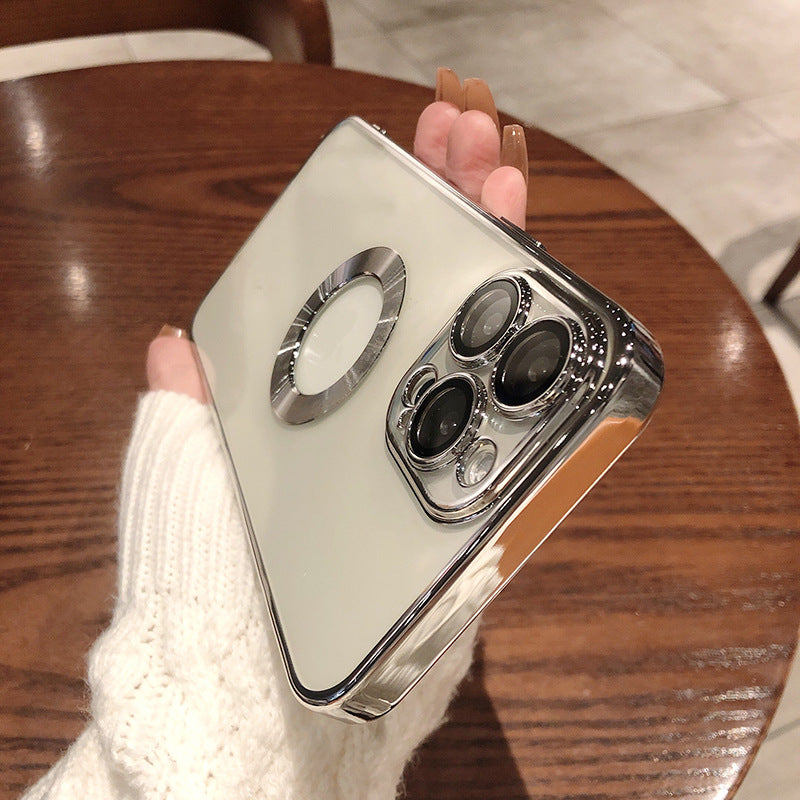 Coque iPhone avec protection objectif intégrée