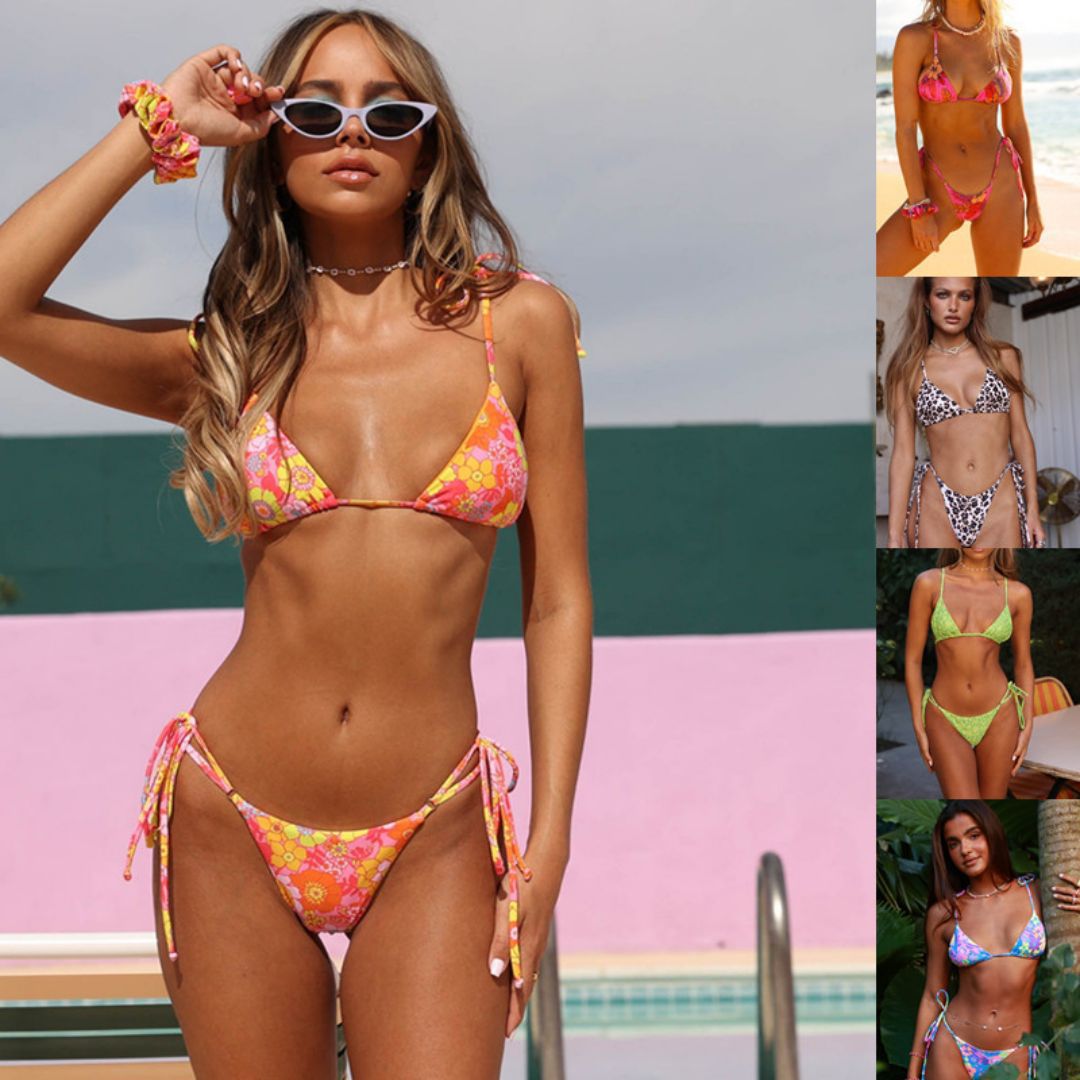 Nouveau bikini deux pièces tendance pour femme