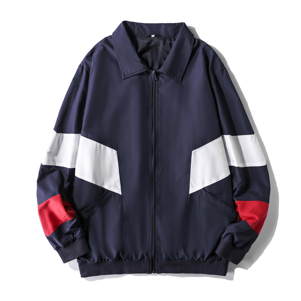 Veste baseball oversize homme