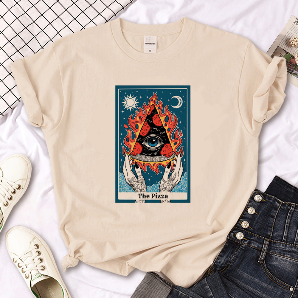 T-shirt femme gothique triple lune sorcière