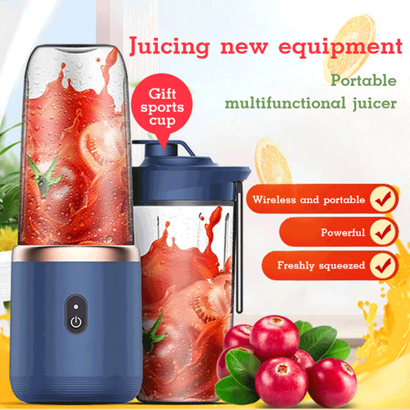 Blender portable mini mixeur USB 6 lames